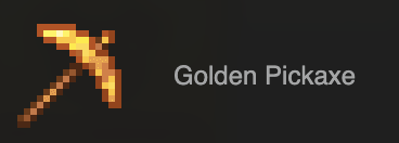 Golden Pickaxe symbol