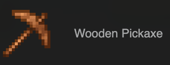 Wooden Pickaxe symbol